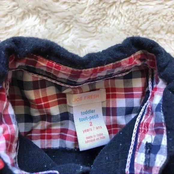 Joe Fresh Long Sleeved Button Down Shirt Size 2T - Picture 6 of 13